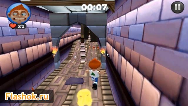 Flashok ru: онлайн игра Running Fred. Видео обзор флеш игры Бегущий Фред. смотреть онлайн