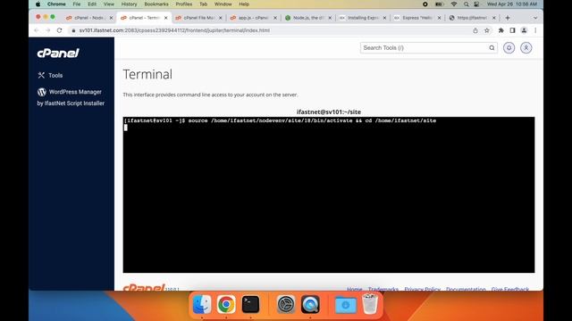Step-by-Step Guide to Running Node.js Apps on cPanel (2023) смотреть онлайн