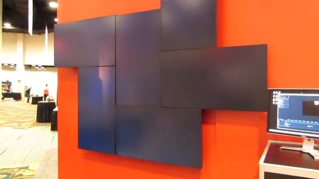 Play Out software driving an AMD FirePro Eyefinity 6 display display wall смотреть онлайн