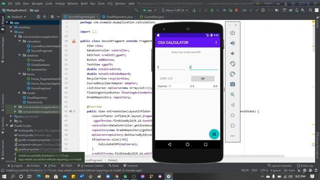 simple project using room database смотреть онлайн