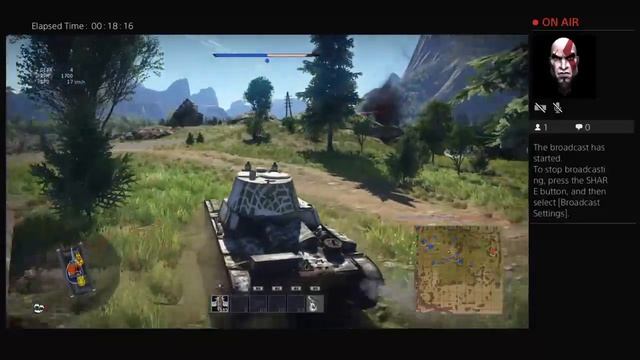 Brandi's Live PS4 Broadcast The Baddest Tank Game. смотреть онлайн