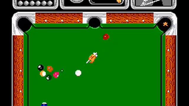 Side Pocket - бильярд (NES, Dendy)