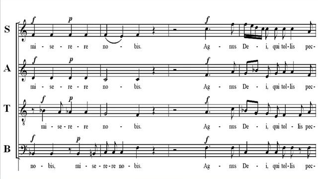 Bass Mozart KV259 Missa Brevis Agnus Dei смотреть онлайн