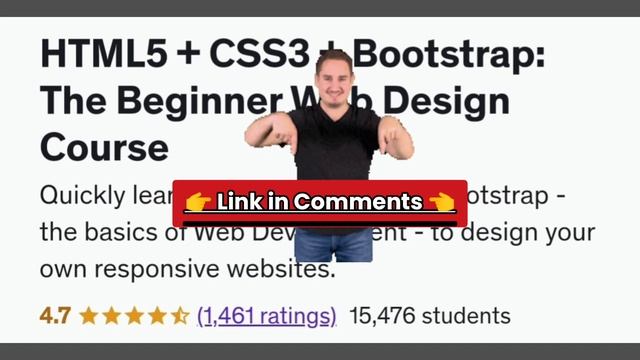 Build Your Own Website with HTML5, CSS3, and Bootstrap - Beginner Web Design Course смотреть онлайн