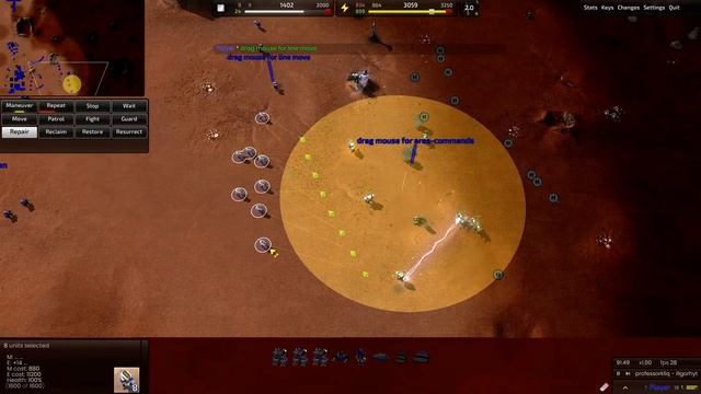 Basic controls tutorial | Beyond All Reason RTS смотреть онлайн
