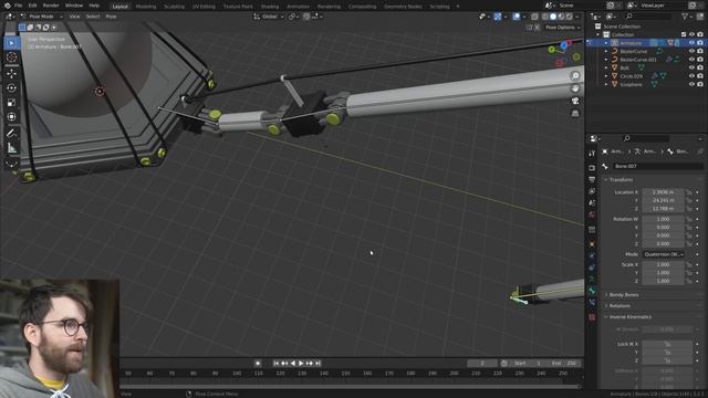 Tutorial: Making a Mechanical Walking Creature in Blender смотреть онлайн