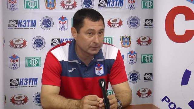 Интервью главного тренера ФК СКА Куприянова М.В. смотреть онлайн
