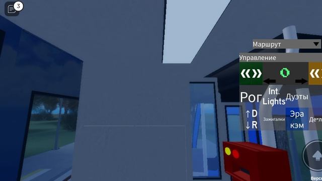 Поездка на трамвае по маршруту 3. С информатором! // Roblox. смотреть онлайн