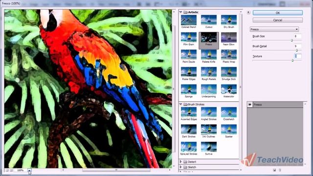 Обзор галереи фильтров в Adobe Photoshop (1/20) смотреть онлайн