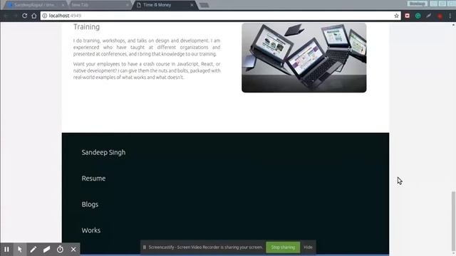 React WebSite Template смотреть онлайн