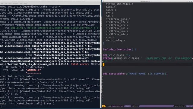 (2) STM32F4 Audio Dev Kit: Port to CMake смотреть онлайн