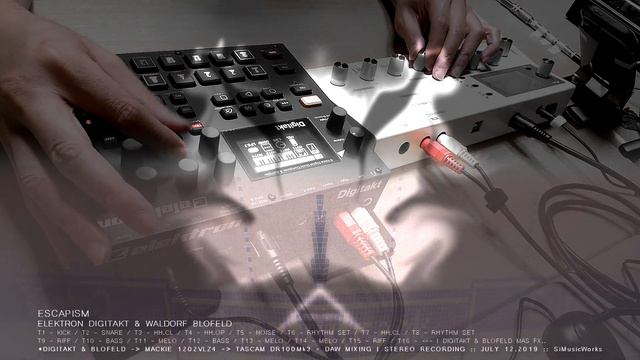 ESCAPISM | " IMPROVISATION " - ELEKTRON DIGITAKT & WALDORF BLOFELD - SiMusicWorks смотреть онлайн