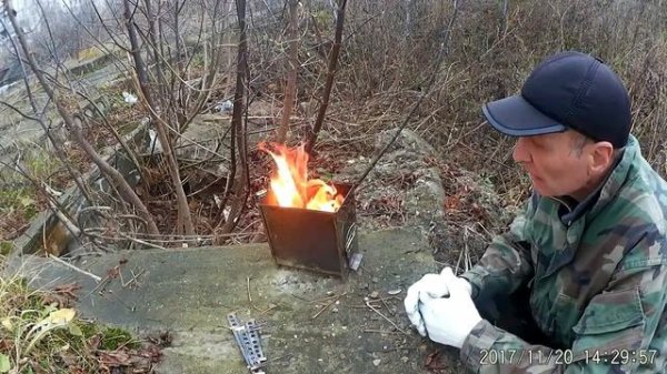 Печка щепочница. Старая печка на новый лад. Часть 2. Доводка. Видео от VLANK.