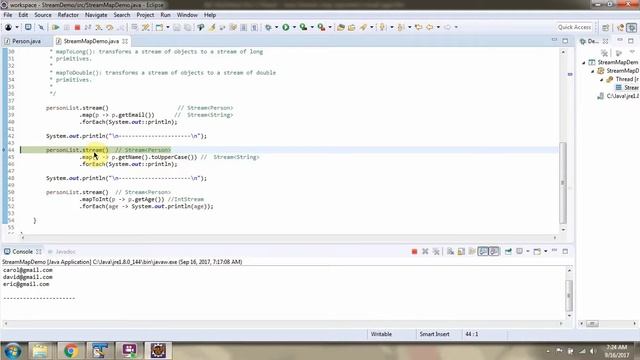 How to use map methods of stream? | Java 8 streams | Streams in Java 8 смотреть онлайн