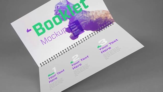 Free Download Photoshop – Booklet Mockup смотреть онлайн
