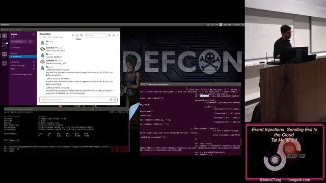 Event Injections: Sending Evil to the Cloud - Tal Melamed - BSides CT 2019 - 11/09/19 смотреть онлайн