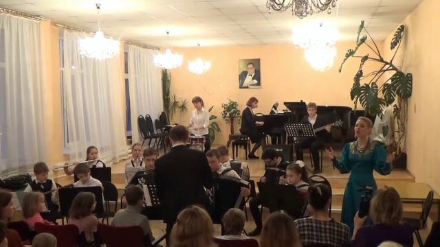 Отчетный концерт в музыкальной школе. 16 03 2016 смотреть онлайн