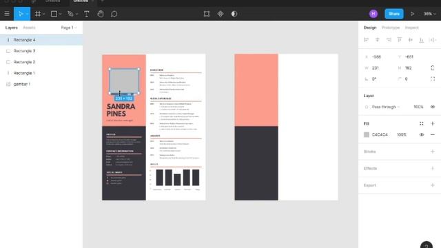 Tutorial Mmebuat CV by Figma // With Haekal !!! Part 1 смотреть онлайн