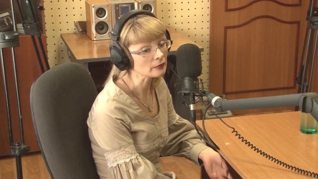 Татьяна Блохина в студии «Квант-радио»