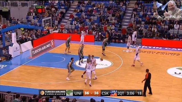 Milos Teodosic PART2 EUROLEAGUE TOP 16 Offense Highlight смотреть онлайн