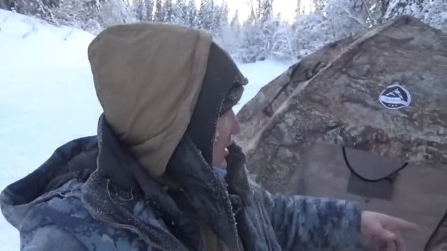 Дальняя рыбалка \ Палатка Алтай УП 1 \ Комфорт даже в лютые морозы \ Часть 1 смотреть онлайн