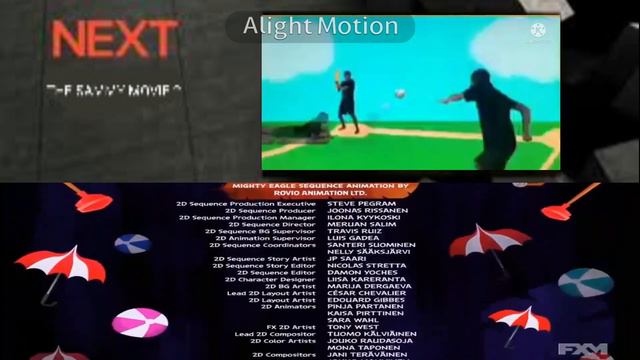The Angry Birds Movie Credits Fxx