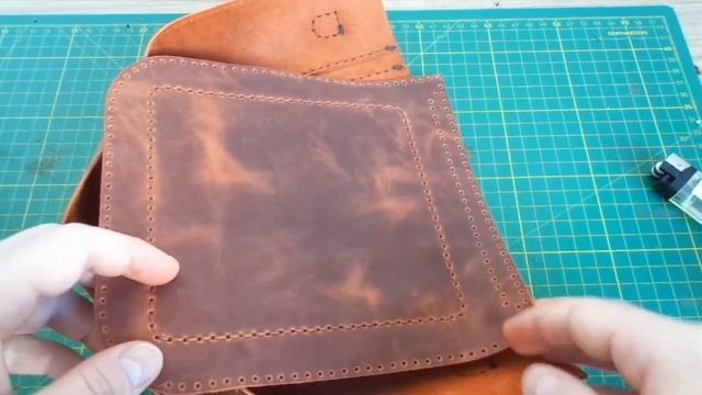 How To Make Leather Messenger Bag ( PDF Pattern Only In My Etsy Shop )