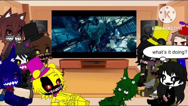 Fnaf 4 Crew Reacts to Transformers Blackout Attacks the U.S Military Base (Gacha Club Au) смотреть онлайн