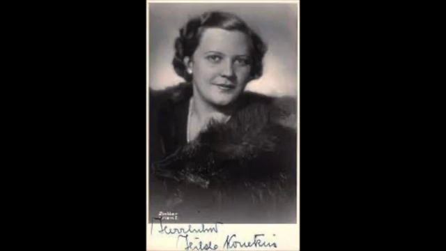 Hilde Konetzni; "Ständchen" Johannes Brahms смотреть онлайн