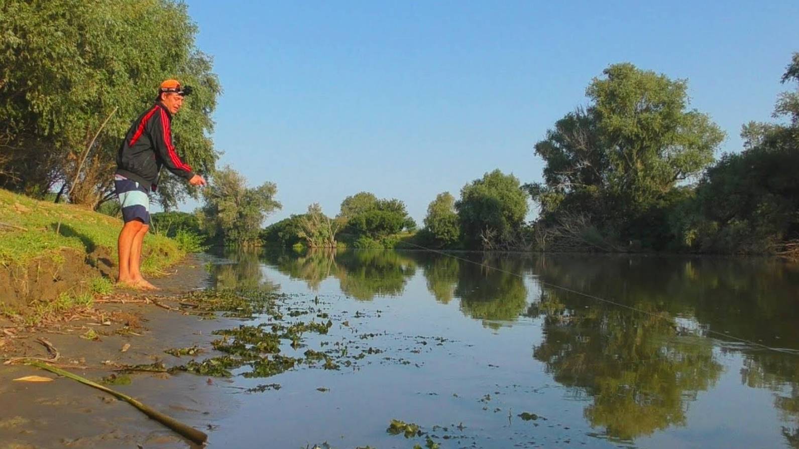 Рыбалка на закидушки в красивом месте дельты Волги Рыбалка на жмых Ловля сазана и карася смотреть онлайн