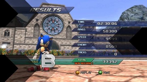 The Sonic Unleashed Wii Ultimate Experience...