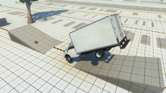BeamNG.drive. Jump Crash Test - Серия 10 (2013/2020)