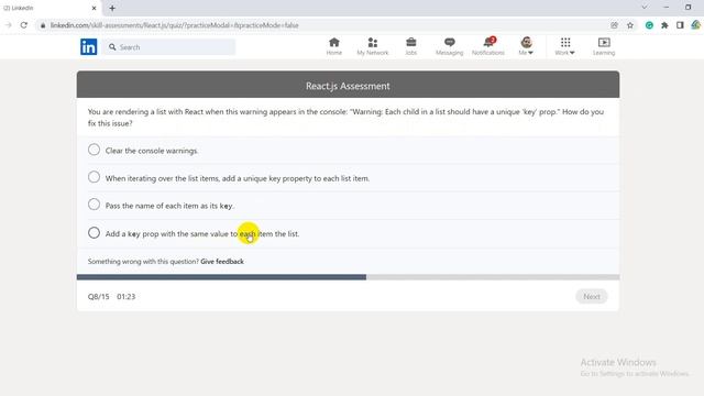 React Linkedin Skill Assessment Test with questions and answers 2022 | Boost your linkeding profile смотреть онлайн