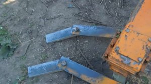 на ремонте МТЗ 82.1 с Косилкой-кусторез КРЛ-2.0