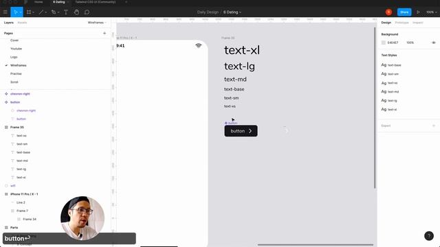 Start a simple Design System Tutorial in Figma (3/6) смотреть онлайн