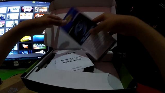 Unboxing VGA CARD Mid End Gigabyte Geforce GTX 750 Non Ti 2GB DDR5 128bit смотреть онлайн