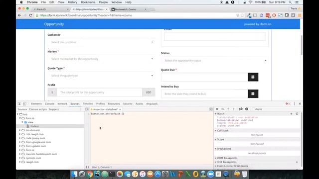 Theming Form.io Forms смотреть онлайн