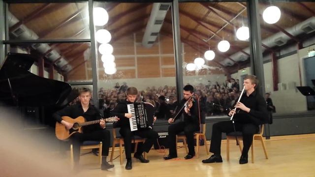 DACRO- Bagpipes, Fiddle, Accordion and Jazz Guitar playing Scottish Celtic Traditional Music смотреть онлайн
