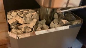 Печь банная РУСЬ 18 ЛНЗП Профи Панорама