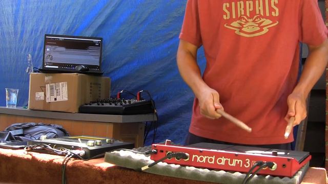 Tee Beats - Sample 1 nord drum 3p and Korg Koassilator Pro + смотреть онлайн