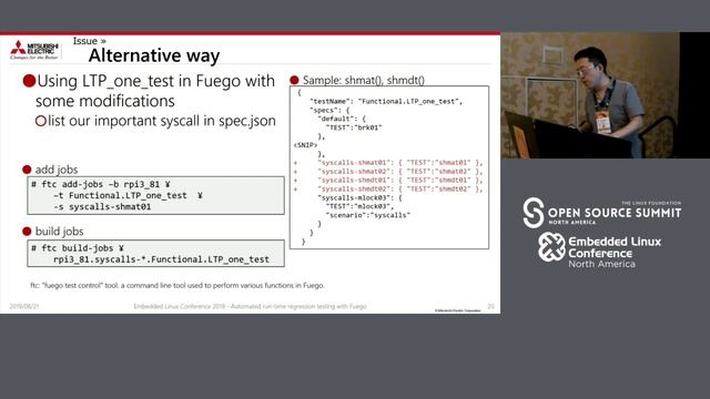 Automated run-time Regression Testing with Fuego - Hirotaka Motai, Mitsubishi Electric Corp. смотреть онлайн