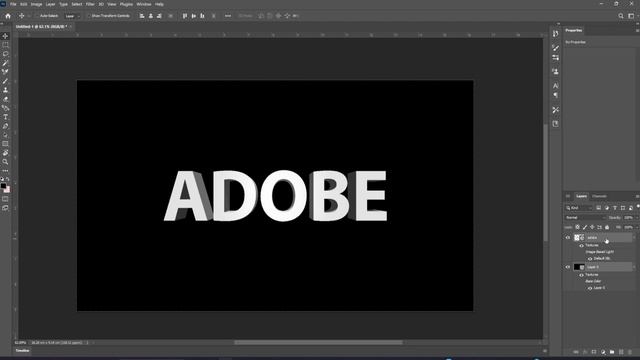 How To Make 3D Text in Photoshop Tutorial #photoshop смотреть онлайн