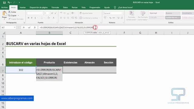TRUCO ? BUSCAR en VARIAS HOJAS de Excel usando BUSCARV смотреть онлайн