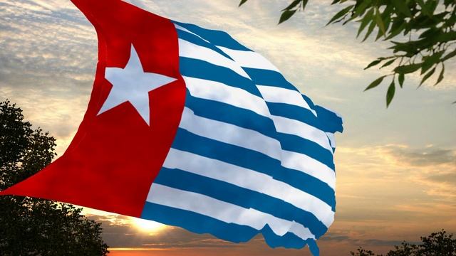Флаг и гимн голландской Новой Гвинеи Flag and anthem of Dutch New Guinea смотреть онлайн