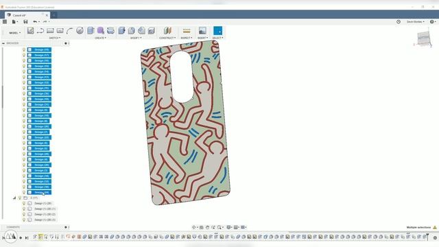 Colorful 3D Prints on a Single Extruder Printer // Artistic Phone Cases смотреть онлайн