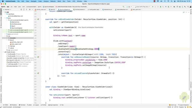 Adapters en Kotlin #10 Imagen de error y placeholder en adaptadores con Glide - Android смотреть онлайн