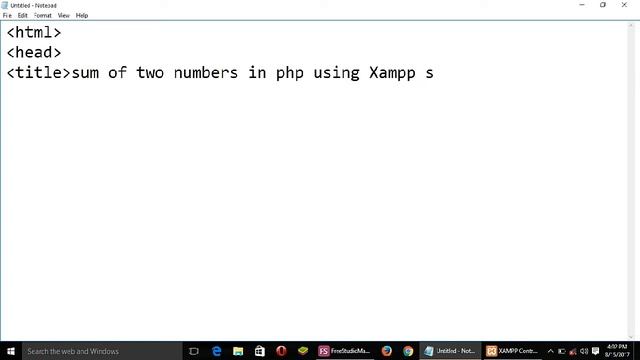 Php sum of two numbers | Basic | Start Today | easily explained смотреть онлайн