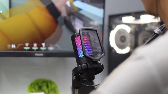 Fifine AmpliGame A6V Microphone Review смотреть онлайн