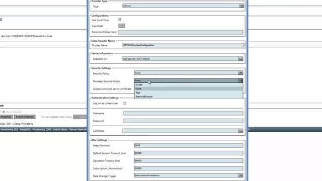 Connecting Kepware OPC UA Server to Status смотреть онлайн