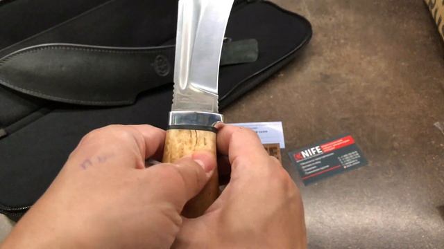 Мачете "Джунгли кукри" карельская береза 50Х14МФ от Златоуст АиР смотреть онлайн